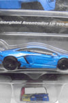 HOT WHEELS RLC ELITE 64 BLUE LBWK LAMBORGHINI AVENTADOR LP 700-4