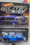 HOT WHEELS RLC ELITE 64 BLUE MODIFIED '69 FORD MUSTANG