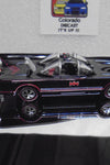 LOOSE HOT WHEELS RLC BLACK BATMOBILE W/REDLINES