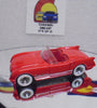 LOOSE HOT WHEELS RED '55 CHEVY CORVETTE W/REAL RIDERS