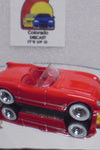 LOOSE HOT WHEELS RED '55 CHEVY CORVETTE W/REAL RIDERS