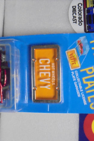 1988 HOT WHEELS PARK N PLATES RED '57 CHEVY