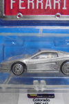 1988 HOT WHEELS PARK N PLATES SILVER FERRARI TESTAROSSA