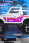 1988 HOT WHEELS TRAILBUSTERS WHITE STREET ROADER UNPUNCHED CARD