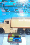 1986 HOT WHEELS ACTION COMMAND TAN TROOP CONVOY TRUCK