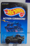 1986 HOT WHEELS ACTION COMMAND ROLL PATROL JEEP CJ7 UNPUNCHED CARD