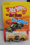 1982 HOT WHEELS THE HOT ONES GOLD FLAT OUT 442 UNPUNCHED CARD