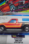 1979 HOT WHEELS HIRAKERS RED DODGE D-50 TRUCK