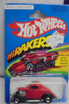 1979 HOT WHEELS HIRAKERS RED 3-WINDOW '34