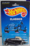 1988 HOT WHEELS CLASSICS BLACK MERCEDES 540K BLACKWALLS