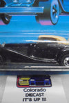 1988 HOT WHEELS CLASSICS BLACK MERCEDES 540K BLACKWALLS