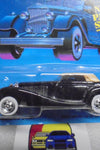 1986 HOT WHEELS CLASSICS BLACK MERCEDES 540K WHITEWALLS