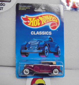 1988 HOT WHEELS CLASSIC PLUM '31 DOOZIE
