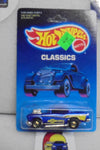 1986 HOT WHEELS CLASSIC BLUE 57 CHEVY UNPUNCHED CARD