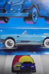 1987 HOT WHEELS CLASSIC TEAL '65 MUSTANG CONVERTIBLE