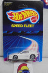 1986 HOT WHEELS SPEED FLEET WHITE FERRARI TESTAROSSA UNPUNCHED CARD