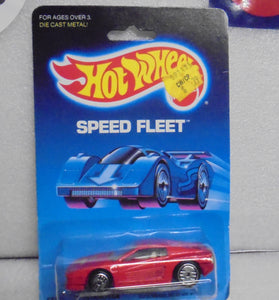 1988 HOT WHEELS SPEED FLEET RED FERRARI TESTAROSSA