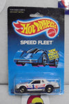 1988 HOT WHEELS SPEED FLEET WHITE THUNDERBURNER