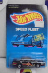 1988 HOT WHEELS SPEED FLEET BLACK CHEVY STOCKER RIGHT FACING