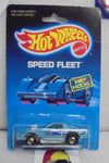 1988 HOT WHEELS SPEED FLEET BLOWN CAMARO Z-28 BLUE TAMPO'S