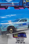 1988 HOT WHEELS SPEED FLEET BLOWN CAMARO Z-28 BLUE TAMPO'S