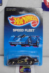 1988 HOT WHEELS SPEED FLEET BLACK THUNDERBURNER