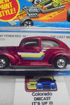 HOT WHEELS 1982 RED FAT FENDERED '40 ON UNPUNCHED CARD