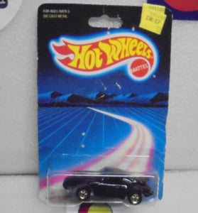 HOT WHEELS 1986 BLACK PORSCHE P-911 TURBO W/GHO'S IMPERFECT CARD