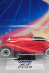 HOT WHEELS 1986 INTERNATIONAL CARD RED MERCEDES 540K