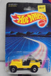 HOT WHEELS 1987 YELLOW JEEP CJ7