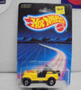 HOT WHEELS 1987 YELLOW JEEP CJ7