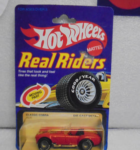 HOT WHEELS 1982 REAL RIDERS RED CLASSIC COBRA