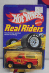 HOT WHEELS 1982 REAL RIDERS RED BRONCO 4 WHEELER WHITE HUBS