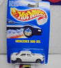 HOT WHEELS 1990 WHITE MERCEDES 380 SEL ON INTERNATIONAL BLUE CARD