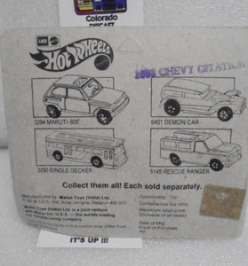 HOT WHEELS LEO INDIA TEAL CHEVY CITATION