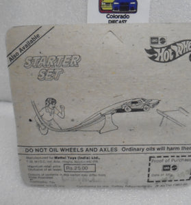 HOT WHEELS LEO INDIA Drk BLUE CHEVY CITATION HEARTBEAT OF AMERICA