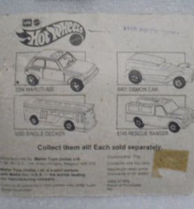 HOT WHEELS LEO INDIA TEAL GRAND SLAM INSIDE STORY VAN