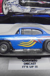 HOT WHEELS NEWSLETTER BLUE '55 CHEVY W/REAL RIDERS