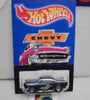 HOT WHEELS NEWSLETTER BLACK '55 CHEVY W/REAL RIDERS