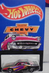 HOT WHEELS NEWSLETTER BLACK CHEVY STOCKER  W/BLACKWALLS