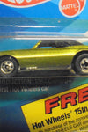 1982 HOT WHEELS 3 CAR SET W/BELT BUCKLE, '67 CAMARO, LONG SHOT SEMI, PORSCHE 928