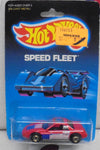 1986 HOT WHEELS Speed Fleet Red Fiero 2M4 w/GHO's