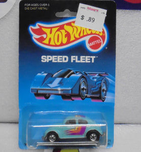 1988 HOT WHEELS Speed Fleet Teal VW Bug w/Blackwalls