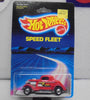 1986 HOT WHEELS Speed Fleet Red ZZ Top 3-Window '34 Ford w/Blackwalls