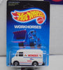 1988 HOT WHEELS Workhorses Wonder Bread Truck w/Blackwalls Unpunched Card