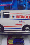 1988 HOT WHEELS Workhorses Wonder Bread Truck w/Blackwalls Unpunched Card