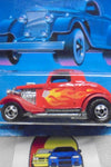 1988 HOT WHEELS Classics Red 3-Window '34 Ford w/Blackwalls