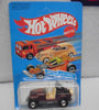 1982 HOT WHEELS Brown Jeep CJ7 w/Blackwalls Unpunched Card