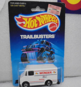 1986 HOT WHEELS Trailbusters Wonder Bread Combat Medic Truck w/Blackwalls