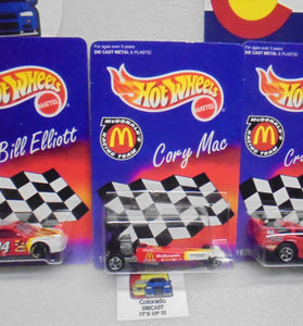 LIMITED EDITION MCDONALDS RACING TEAM 3 CAR SET